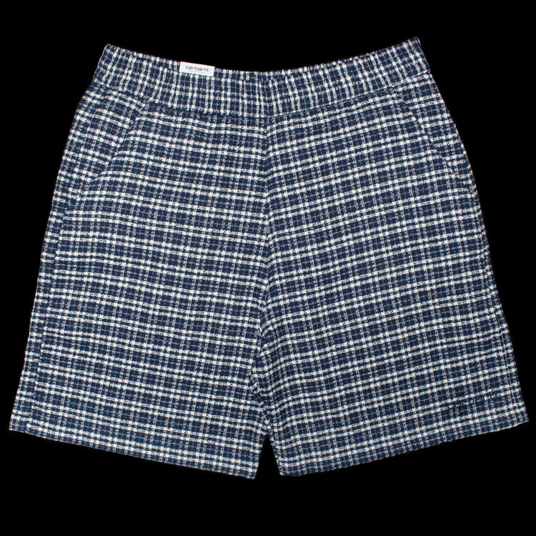 Carhartt WIP - Kander Short
Style # I036196-3JQ
Color : Kander Check / Blue River