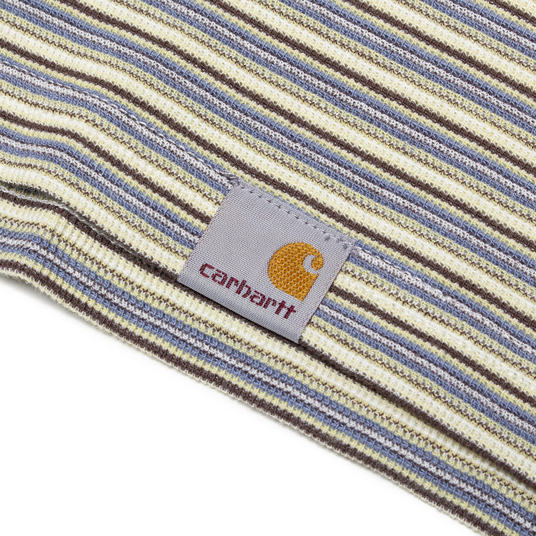Carhartt WIP - Dion Polo
Style # I036306-3L9
Color : Dion Stripe / Wax