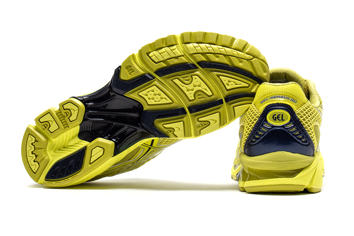 Asics - Gel-Nimbus 10.1
Style # 1203A599.300
Color : Kelp / Lemon Spark