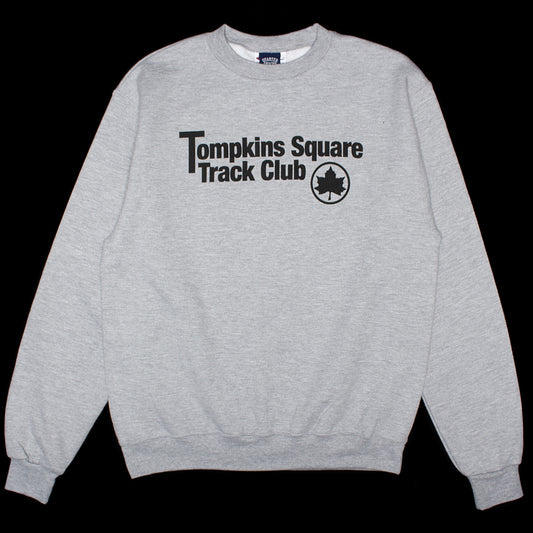 Quartersnacks - Track Club Champion Crewneck
Color : Heather Grey
