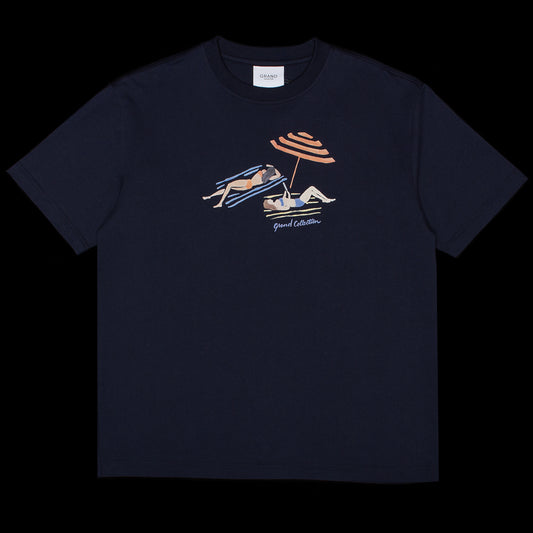 Grand Collection - Central Park T-Shirt
Color : Midnight Navy