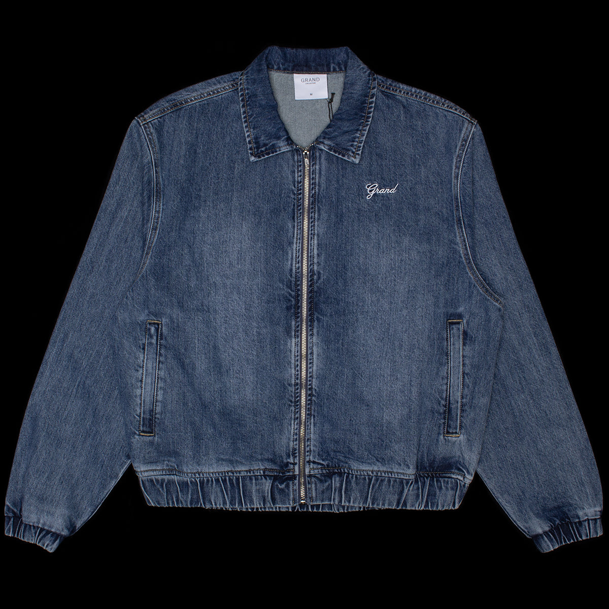 Grand Collection - Denim Jacket
Color : Washed Blue