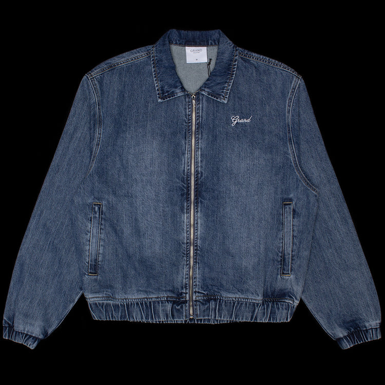 Grand Collection - Denim Jacket
Color : Washed Blue