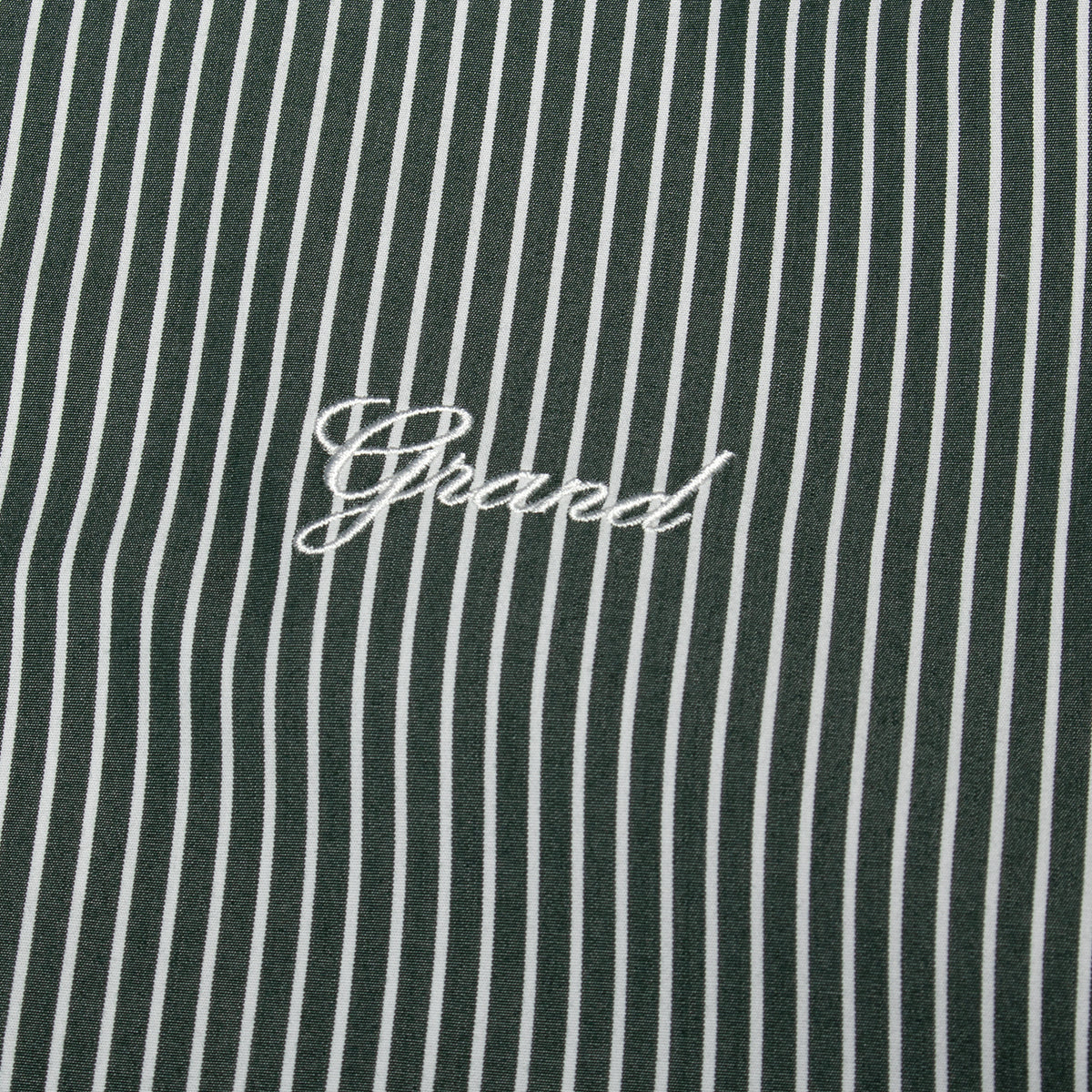 Grand Collection - Striped Poplin Shirt
Color : Forest