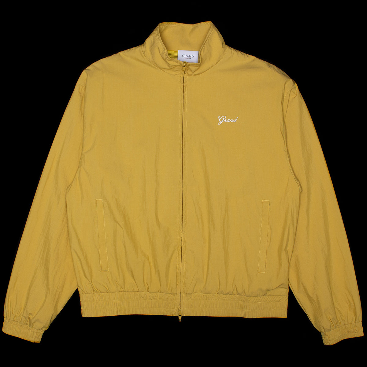 Grand Collection - Track Jacket
Color : Deep Yellow