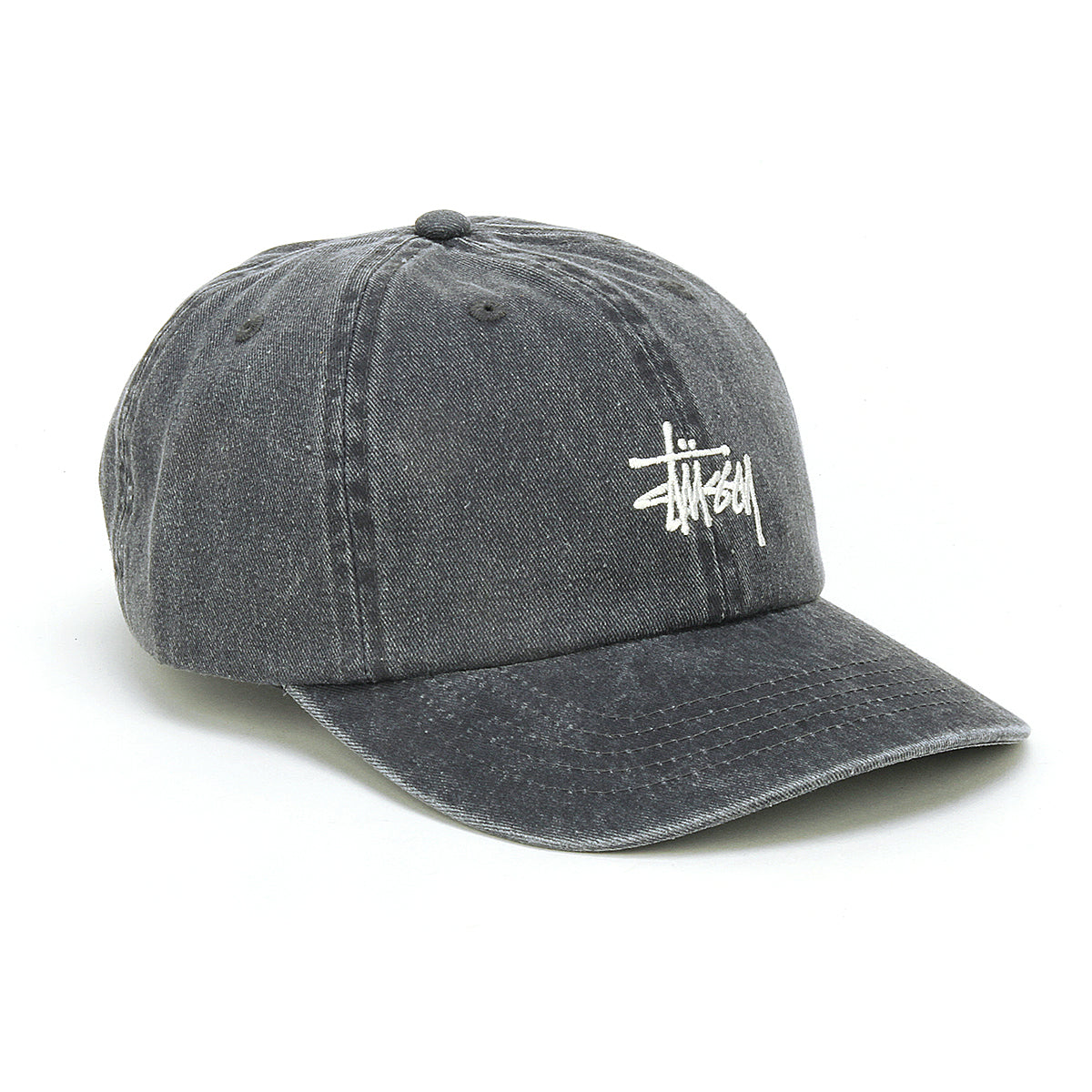 Stussy | Washed Basic Low Pro Cap Style # 1311118 Color : Charcoal
