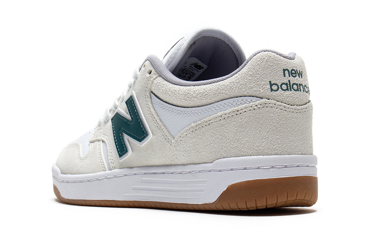 New Balance Numeric - 480
Style # NM480JDI
Color : Sea Salt / Vintage Teal