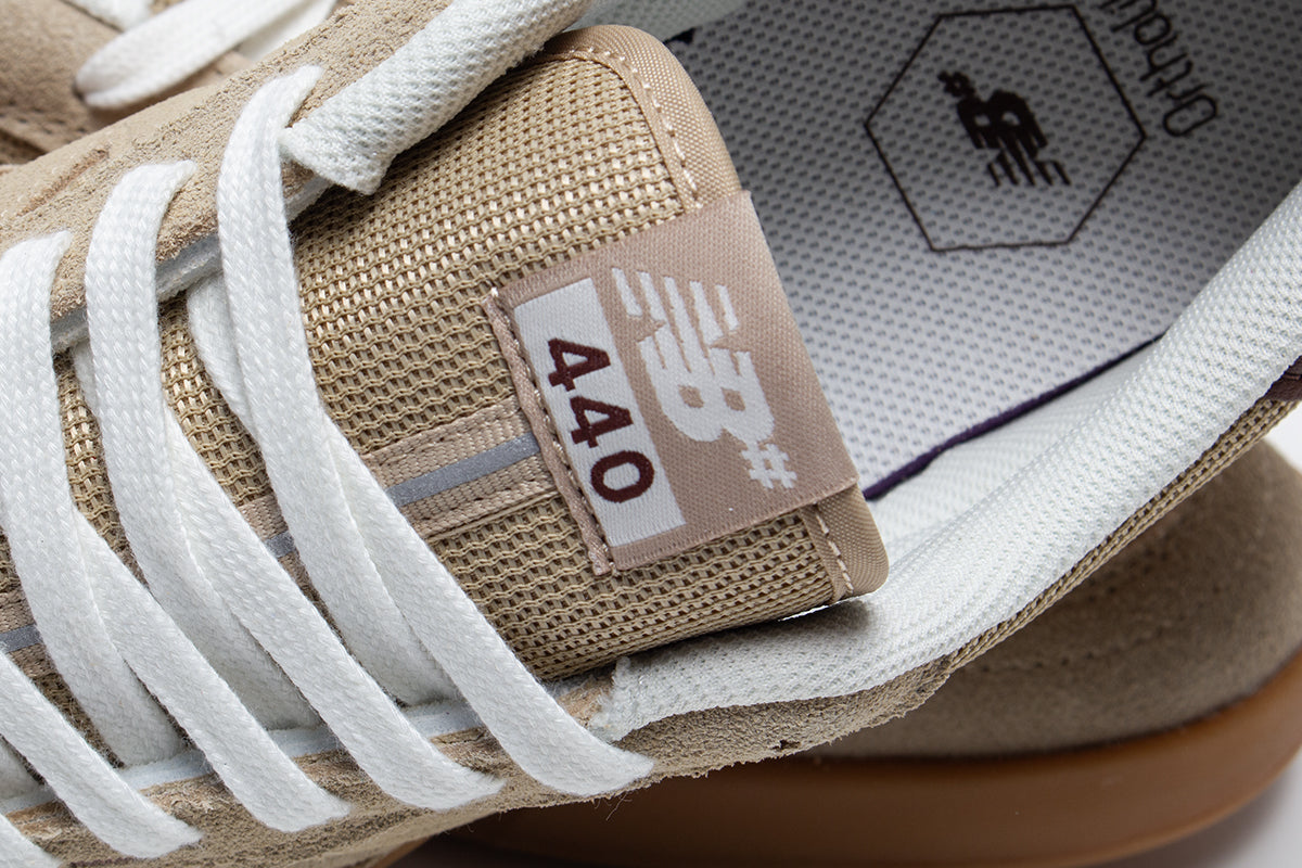 New Balance Numeric - 440 Low V2
Style # NM440JL2
Color : Incense / Rich Oak