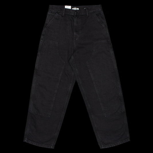 Carhartt WIP - Women's Brandon Double Knee Pant
Style # I034462_89_06
Color : Black (Stone Washed)