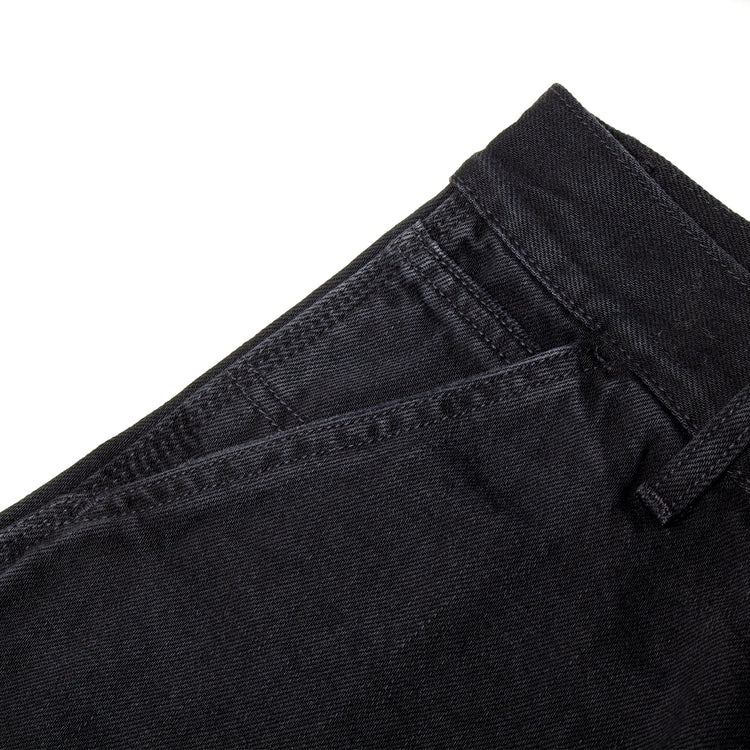 Carhartt WIP - Women's Brandon Double Knee Pant
Style # I034462_89_06
Color : Black (Stone Washed)