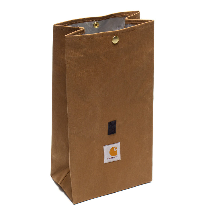 Carhartt WIP - Lunch Bag
Style # I035943-HZ
Color : Hamilton Brown
