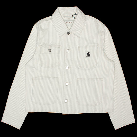 Carhartt WIP - Women's Mercer Stripe Chore Coat
Style # I036511_3OK_06
Color : Graphite / Wax