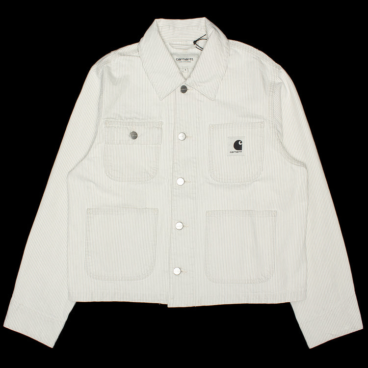 Carhartt WIP - Women's Mercer Stripe Chore Coat
Style # I036511_3OK_06
Color : Graphite / Wax