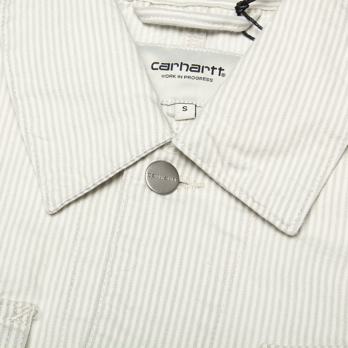 Carhartt WIP - Women's Mercer Stripe Chore Coat
Style # I036511_3OK_06
Color : Graphite / Wax