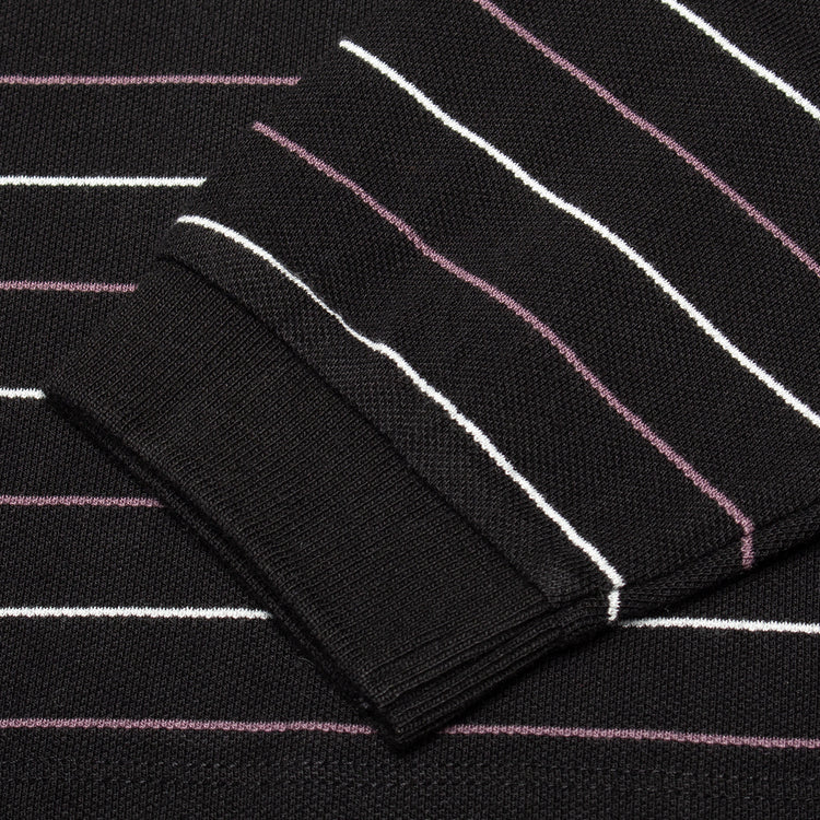 Carhartt WIP - Women's Mabel Stripe Polo
Style # I036354_3O1
Color : Black