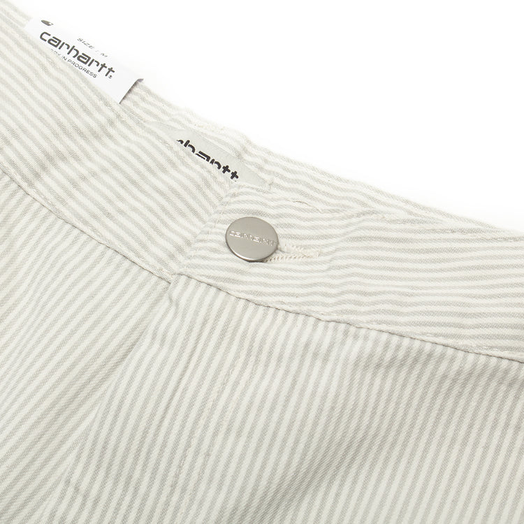 Carhartt WIP - Women's Mercer Short
Style # I036532_3OK_35
Color : Graphite / Waxed Bleached