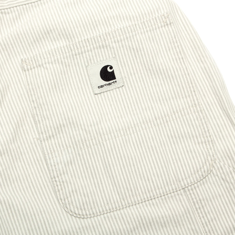 Carhartt WIP - Women's Mercer Short
Style # I036532_3OK_35
Color : Graphite / Waxed Bleached
