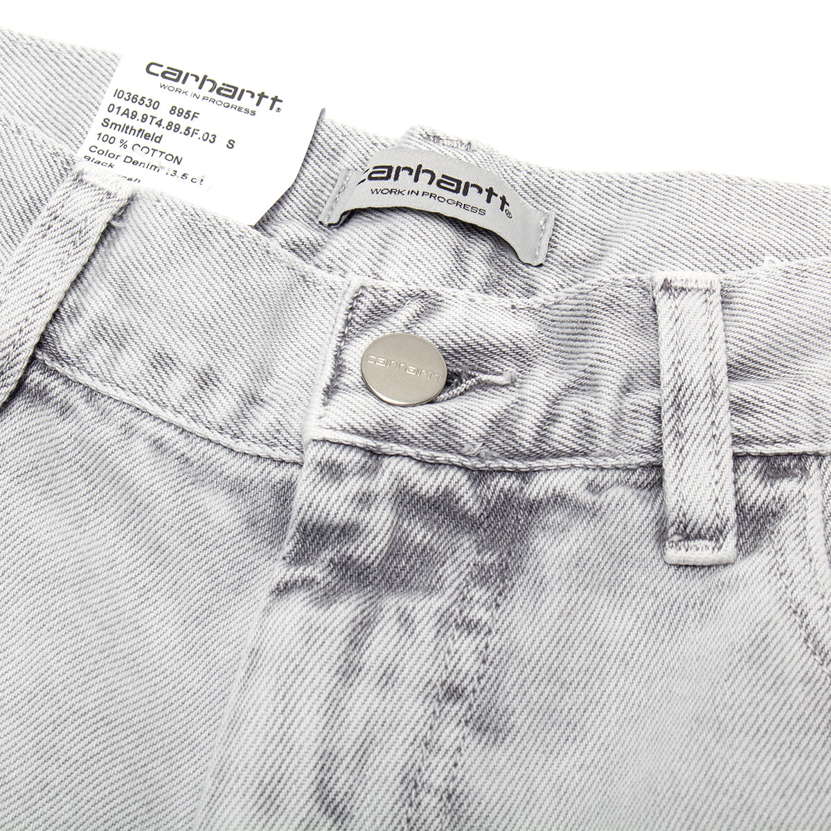 Carhartt WIP - Women's Brandon Short
Style # I036530_89_5F
Color : Black Chalk Wash