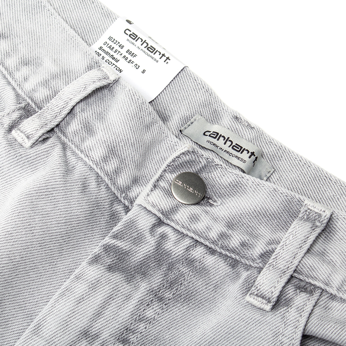 Carhartt WIP - Women's Brandon Pant
Style # I033746_89_5F
Color : Black (Chalk Wash)