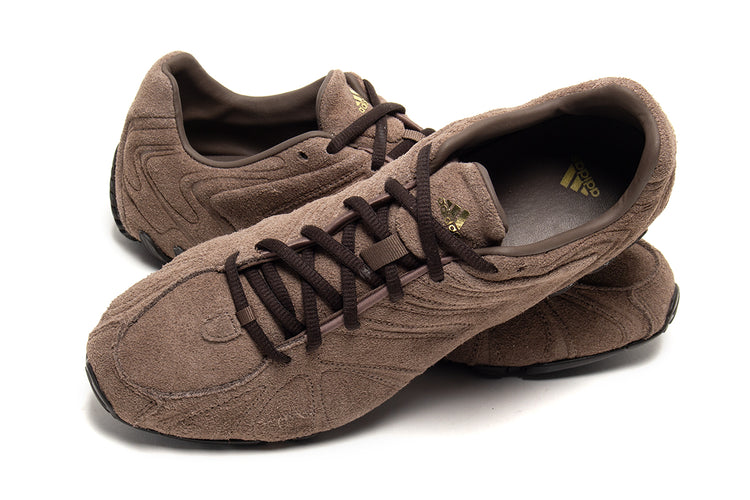 Adidas Originals - Ghost Sprint
Style # HQ9305
Color : Earth Strata / Aurora Coffee / Gold Metallic