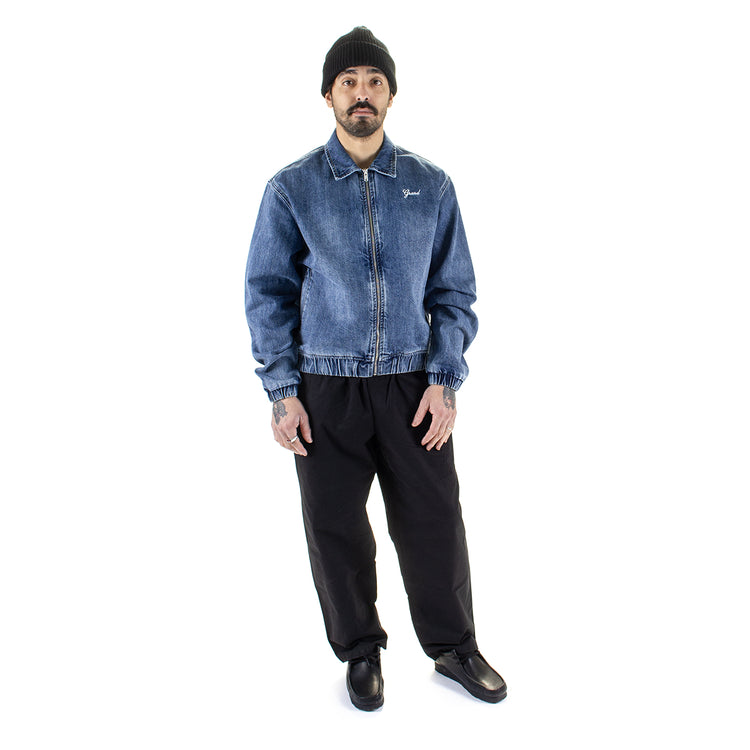Grand Collection - Denim Jacket
Color : Washed Blue