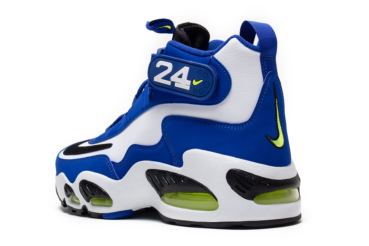 Nike - Air Griffey Max 1
Style # DJ5161-400
Color : Varsity Royal / Black / Volt