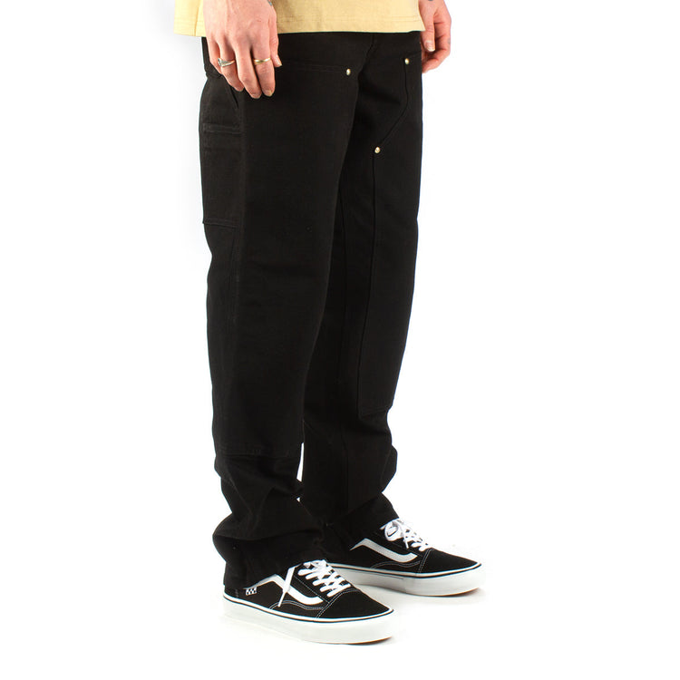 Carhartt WIP | Double Knee Pant Style # I031501-8901 Color : Rigid Black