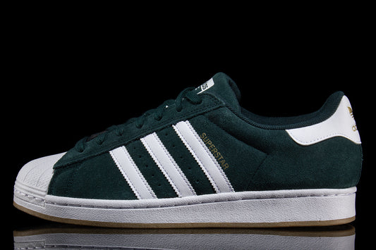 Adidas Skateboarding - Superstar ADV
Style # KI5732
Color : Aurora Ivy / Cloud White / Gold Metallic