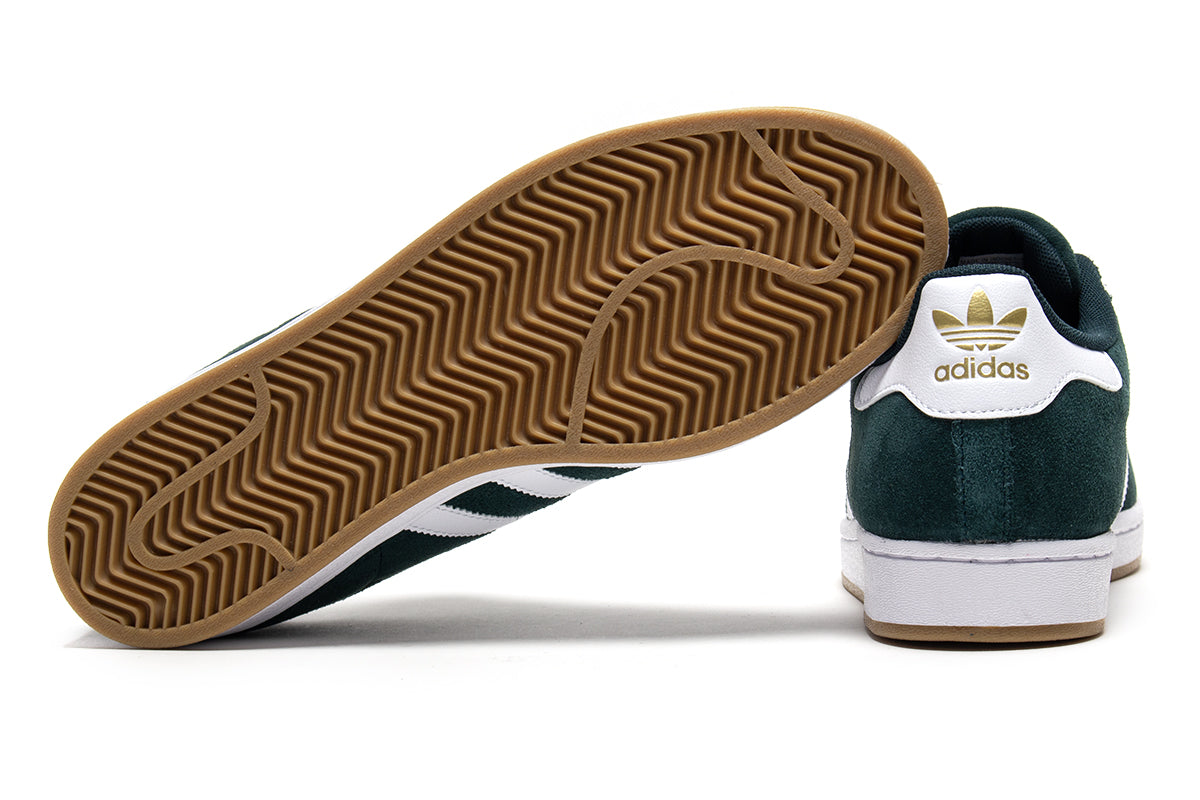 Adidas Skateboarding - Superstar ADV
Style # KI5732
Color : Aurora Ivy / Cloud White / Gold Metallic