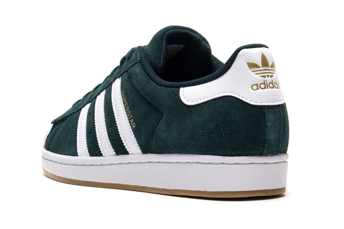 Adidas Skateboarding - Superstar ADV
Style # KI5732
Color : Aurora Ivy / Cloud White / Gold Metallic