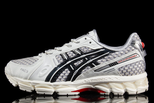 Asics - Gel-Kayano 12.1 x PACE
Style # 1203B001.100
Color : Cream / Black