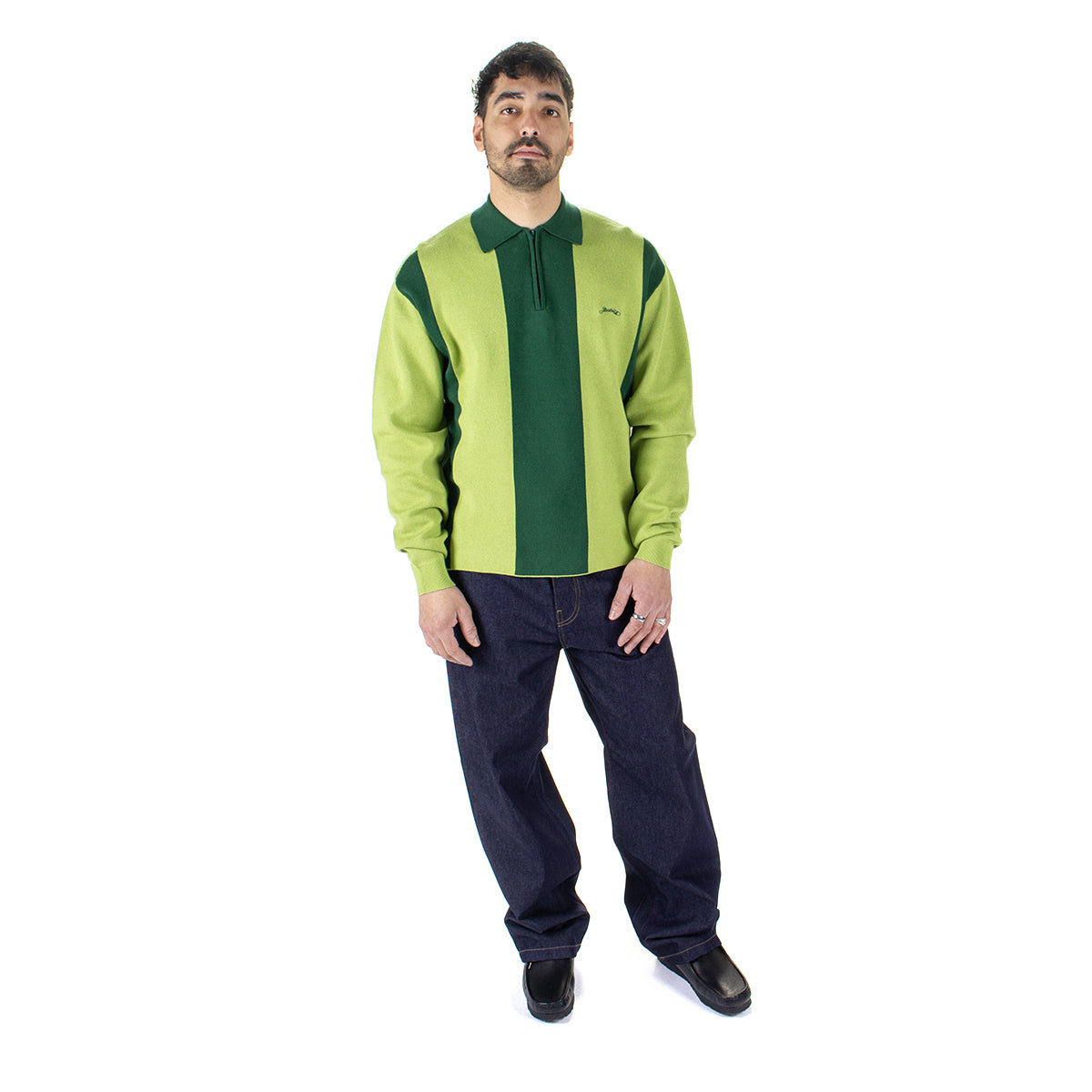Students - Kenway Knit Polo Sweater
Color : Jade