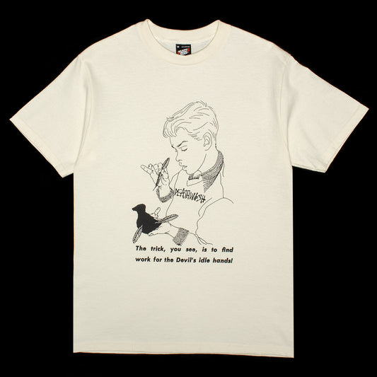 xDeathwish - Idle Hands T-Shirt
Color : Cream