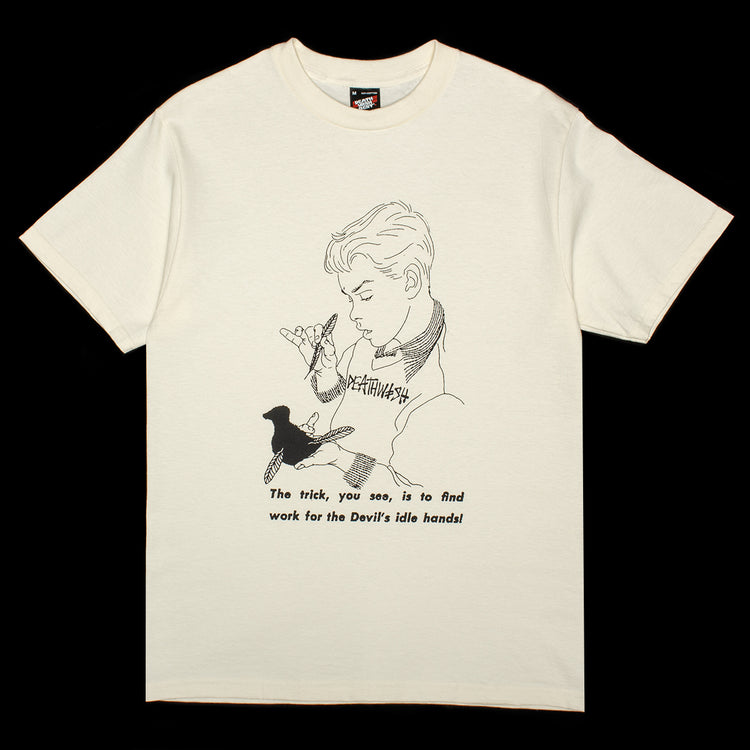 xDeathwish - Idle Hands T-Shirt
Color : Cream
