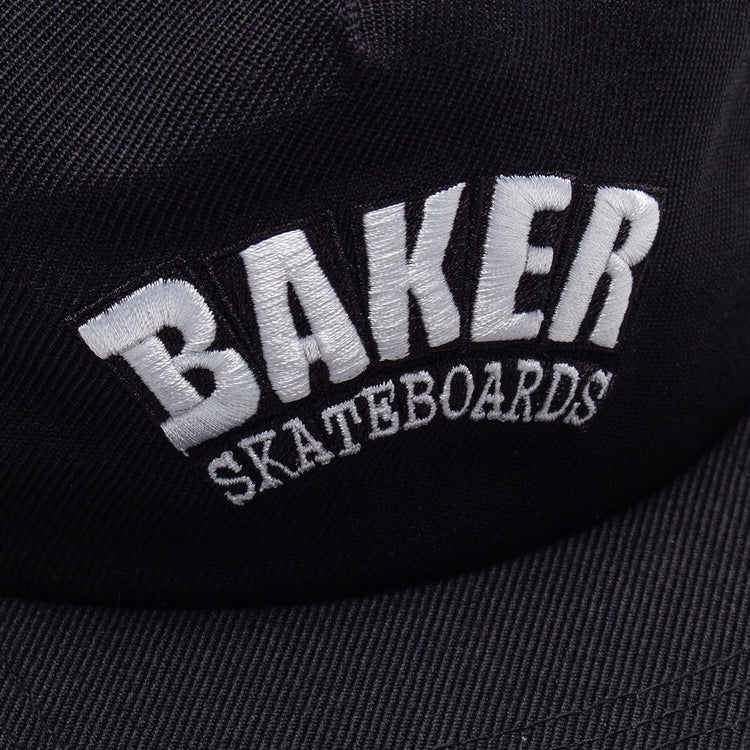 Baker - Arch Logo Hat
Color : Black
