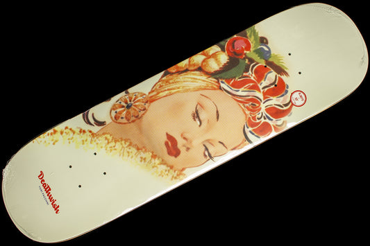 Deathwish - Bonito Deck
Sizes : 8.3875"
Wheelbase : 14.35"
Length : 32"
Yuri Facchni pro model