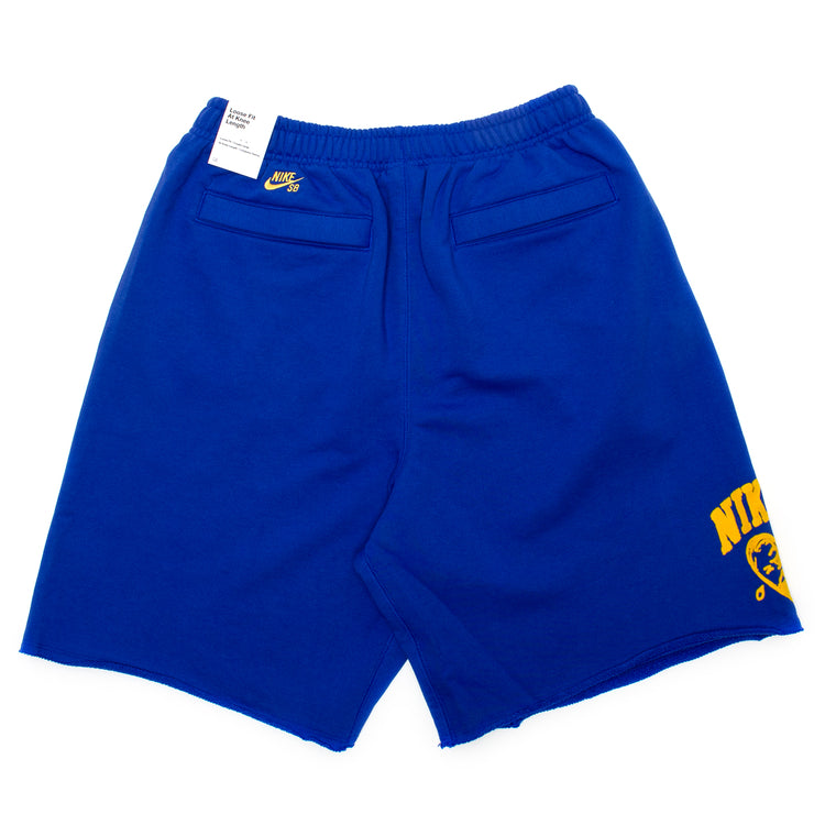 Nike SB - GFX Fleece Short
Style # IF1602-480
Color : Game Royal / University Gold