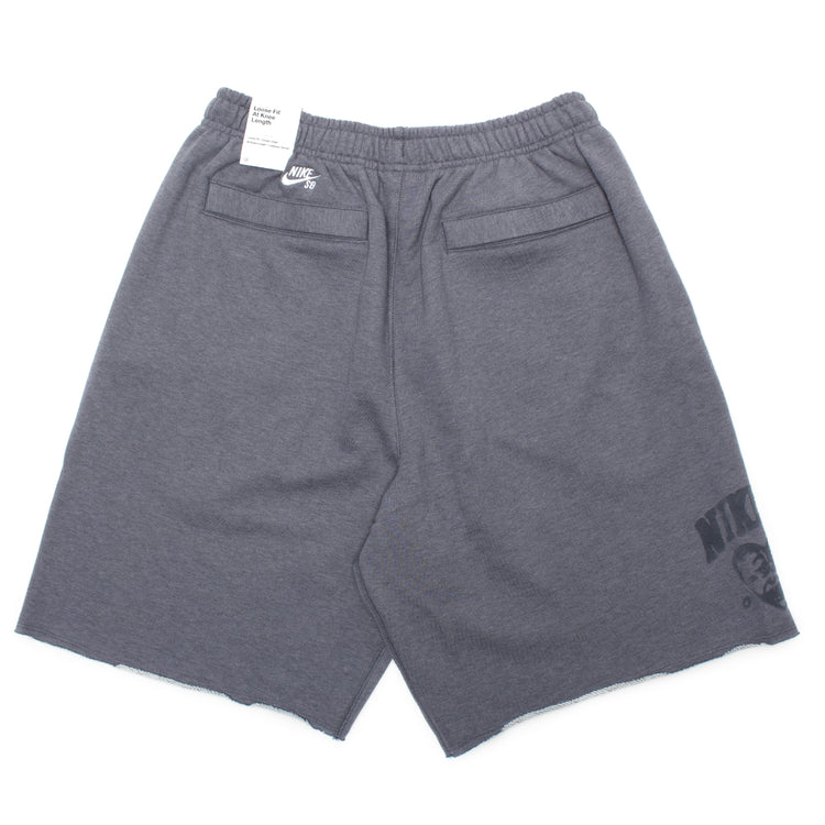 Nike SB - GFX Fleece Short
Style # IF1602-065
Color : Cool Grey / Heather / White