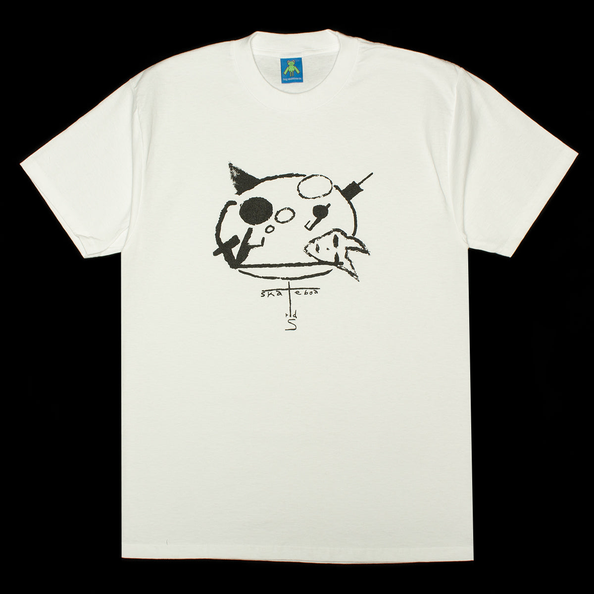 Frog - Scarecrow T-Shirt
Color : White