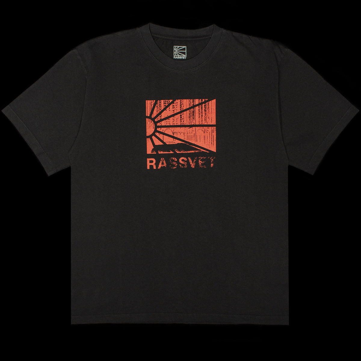 Rassvet - Ray Logo T-Shirt
Color : Black