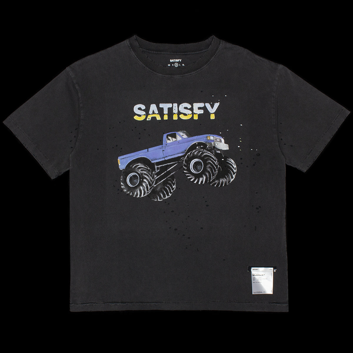 Satisfy - MothTech T-Shirt

Style # 11006-00A21
Color : Aged Black