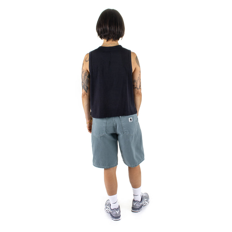 Carhartt WIP - Women's Brandon Short
Style # I034839-2M2
Color : Silver Pine