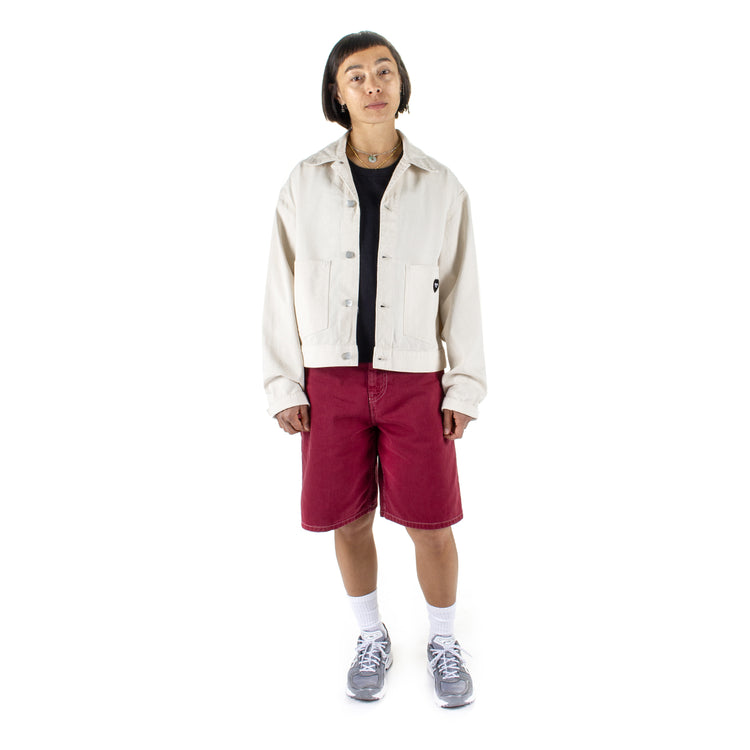 Carhartt WIP - Women's Brandon Short
Style # I034839-884
Color : Mulberry / Colza