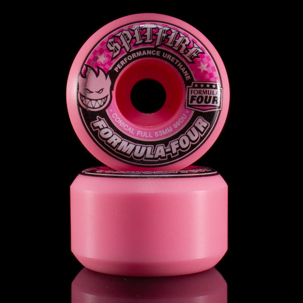 00s SPITFIRE WHEELS 蛍光ピンク OLDSKATE 実寸XL位 4-18-25-