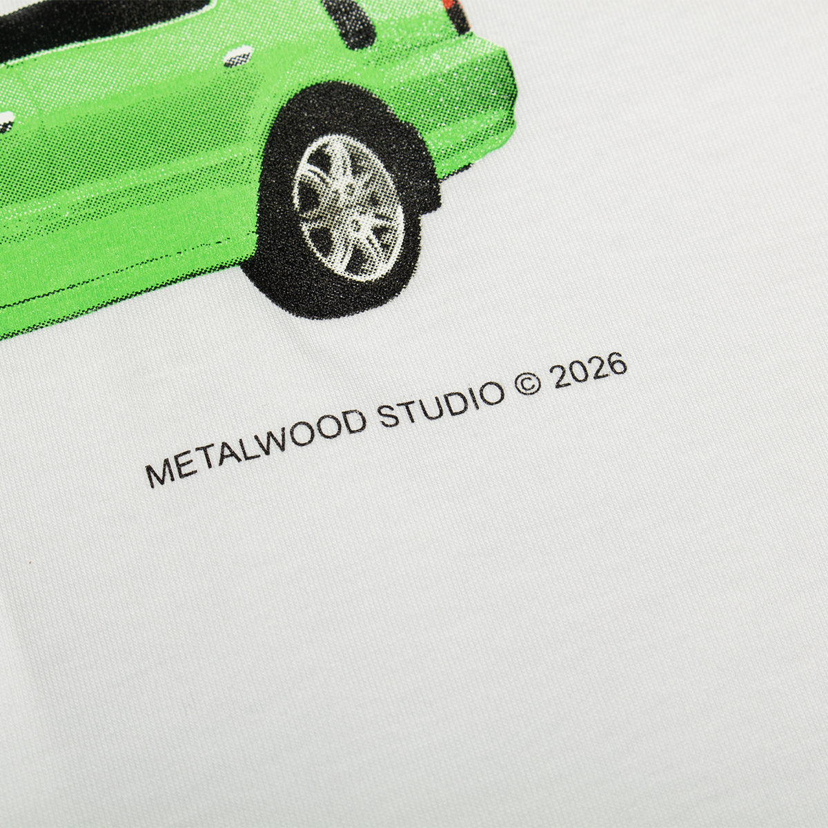 Metalwood - Harvey T-Shirt
Color : White