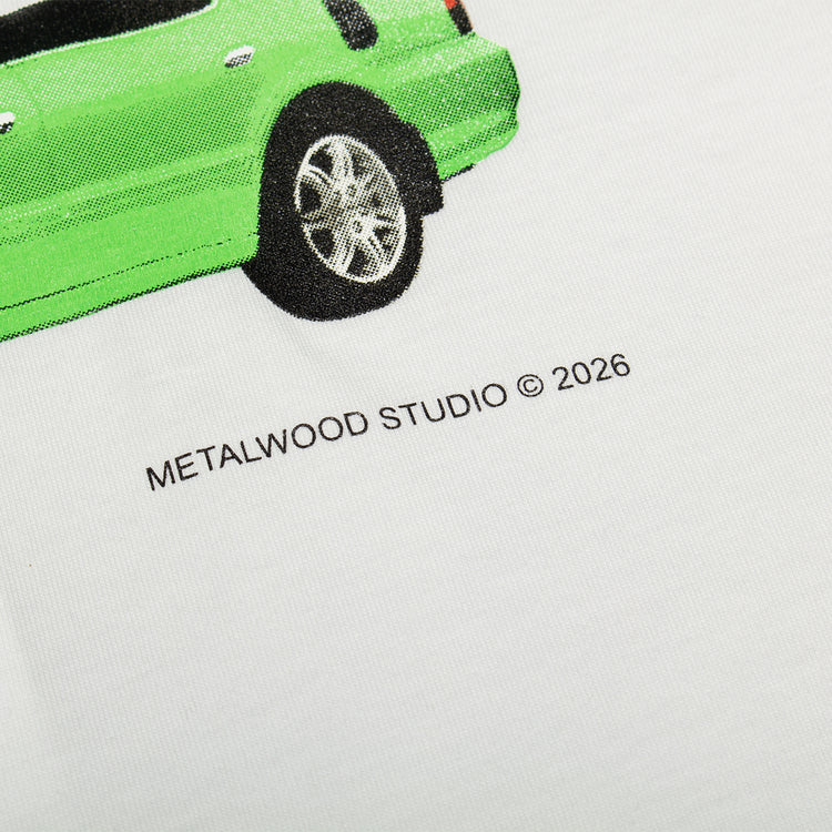 Metalwood - Harvey T-Shirt
Color : White