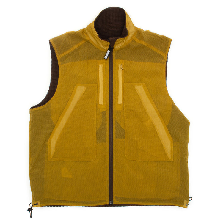 Metalwood - Trail Mix Reversible Vest
Color : Dijon