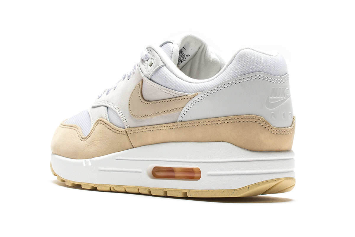 NIKE Air Max 1 Premium Sanddrift (White Tan)