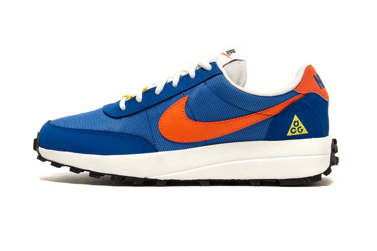Nike - ACG LDV
Style # IF2857-400
Color : Brilliant Blue / Turf Orange / Sail / White