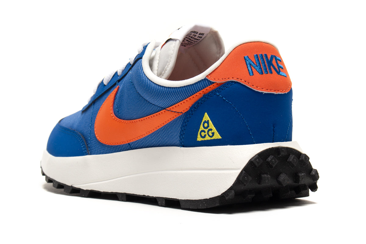 Nike - ACG LDV
Style # IF2857-400
Color : Brilliant Blue / Turf Orange / Sail / White